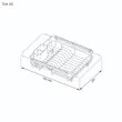 (EVE) Dish Drying Rack with Adjustable Sink Edge Grip TDH-ES image 4