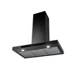 (MEX) Box Type Cooker Hood Black 90cm Model K634B90 image 4