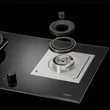 (MEX) Glass Base Gas Cooktop 78 cm 2 Burners Model V7828MHR image 12