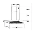 (MEX) Box-shaped Range Hood Black 90 cm K638BFB90 image 3