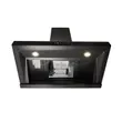 (MEX) Box-shaped Range Hood Black 90 cm K638BFB90 image 5