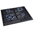 (MEX) 4-Burner Gas Cooktop Stainless Steel Matte Black Model BOX6B 62 cm image 6