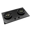 (Teka) Chimney Range Hood 90 cm DGF 90 + Gas Hob with Safety Glass Surface GTS 78 2G AI AL CI 2TR BK image 7
