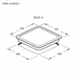 (EVE) Wall-Mounted Range Hood HC-MAXIMUS-90 + Ceramic Cooktop 4-Burner Built-in Electric Ceramic Hob HB60-4CEM/SC image 9