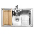 MEX Kitchen Sink with Accessories Model SUMO3 SET Free Cold Water Tap image 4