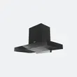 (Eve) Wall-Mounted Pyramid Style Range Hood HC-LOFTBOX-90 + Built-in Gas Cooktop Model HB78-2BCCSS Free 1.5 Meter Duct Hose image 2