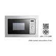 (Hafele) Built-in Microwave 28 Liters (495.10.042) image 2