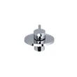 (Hafele) Wall Concealed Standing Shower Mixer ROUN.WALL CONCEAL MIXER CHR.POL (495.61.059) image 5