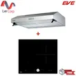 (EVE) เครื่องดูดควันแบบมาตรฐาน HF-HSM102AT-60 + เตาฝังอินดักชั่น 3 หัว induction HB60-1FZ1RIND/KTC รูปที่ 1