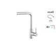 (Eve) Faucet Model LEXI INOX image 1