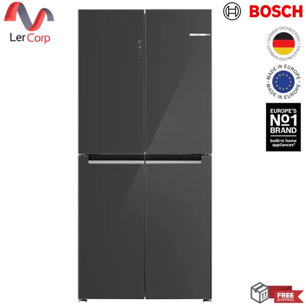 (Bosch) 4-Door Refrigerator 19Q Inverter Metallic Grey KMC85LEEA