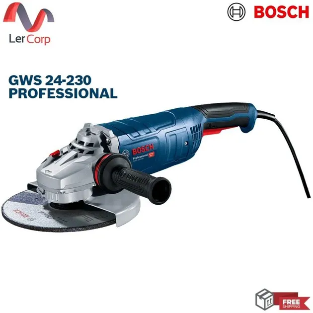 (Bosch PT) Electric Angle Grinder with Vibration Control System Model GWS 24-230