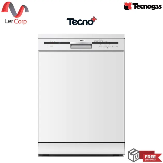 (Tecnogas) Tecnoplus Freestanding Dishwasher TNP DW 612 W 60 cm