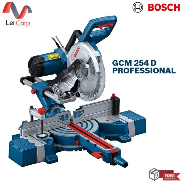 (Bosch PT) Chop Saw with Angle Adjustment Corded 1,800 Watts Model GCM 254 D