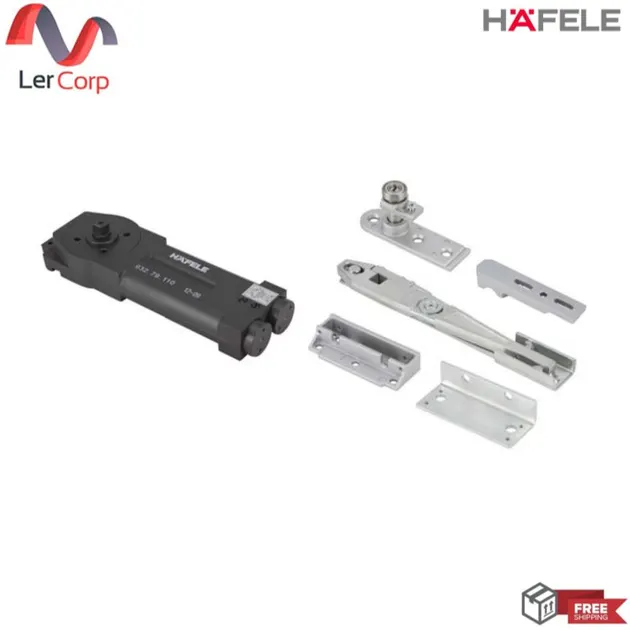 (Häfele) 暗装门框顶部液压闭门器 铝合金 TRANSOM DC EN4（499.30.008）