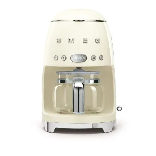 Smeg 50's Retro Drip Coffee Machine DCF02CREU Cream