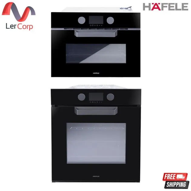 (Hafele) Multifunction Built-in Oven + Built-in Microwave SUPREMO CUCINA Black (495.07.600)