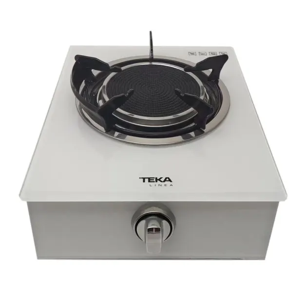 TEKA Gas Cooktop Table Top 1 Burner Model GIM1 White Size 36 cm