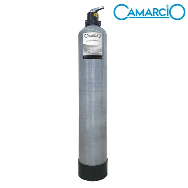 (Tecno) Home Water Filter Fiberglass Tank Chlorine Odor Sediment Filter 44 inch CAMARCIO Model WP CB-0844