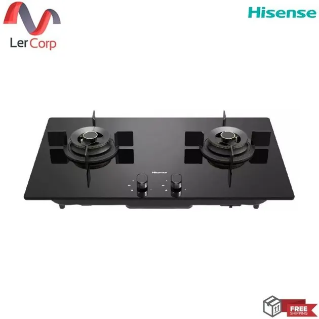(Hisense) Built-in Gas Hob 2 Burner Model GG722B