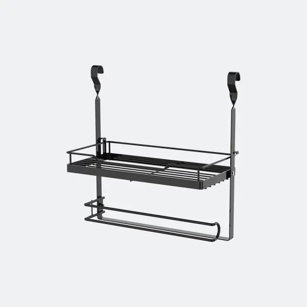 (EVE) 1-Tier Shelf with Tissue Roll Holder 1TH-WS