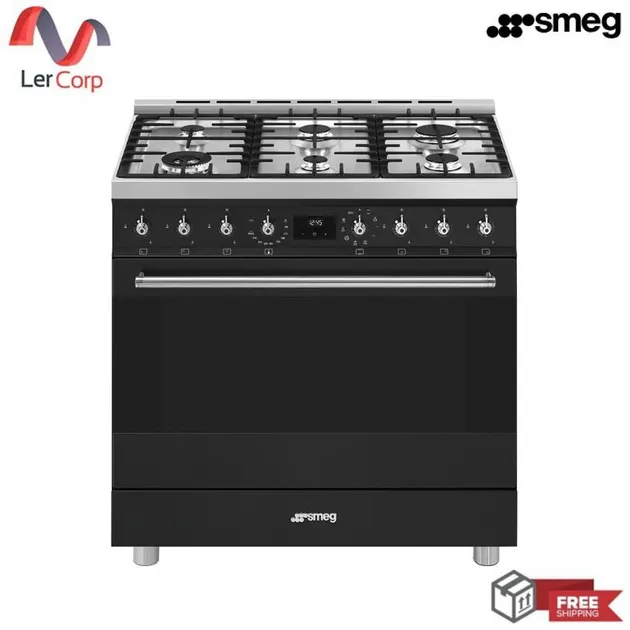 (Smeg) Classica Aesthetic Cooker Model C9GMMB2 90x60 cm