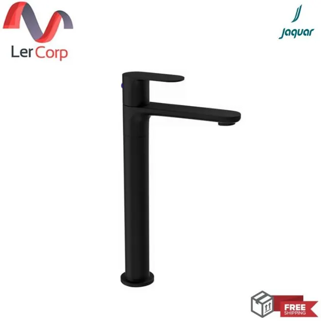 (JAQUAR) OPP-BLM-15021PM Single Basin Tap High Neck Black Matt