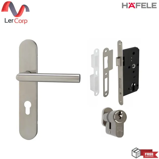 (Hafele) Long Plate Lever Handle, Standard Model, General Room (499.63.950)