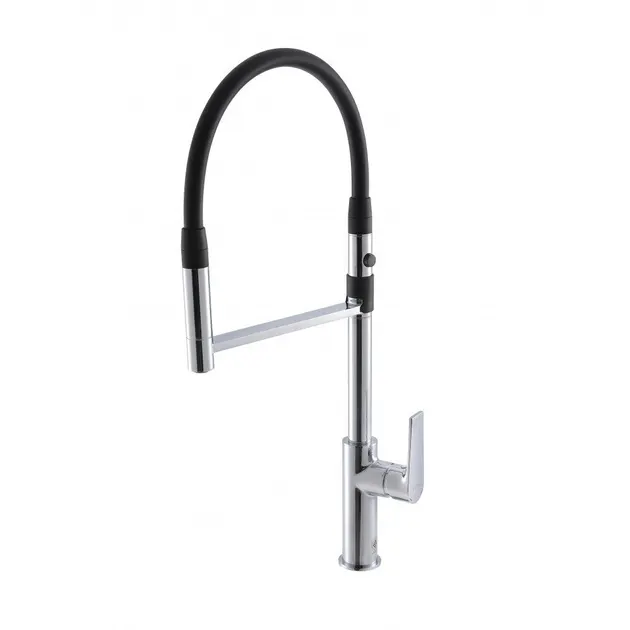 MEX Hot/Cold Mixer Tap with Flexible Spray Hose 2-Way Water Outlet Adjustment Model 11088QT-D94A