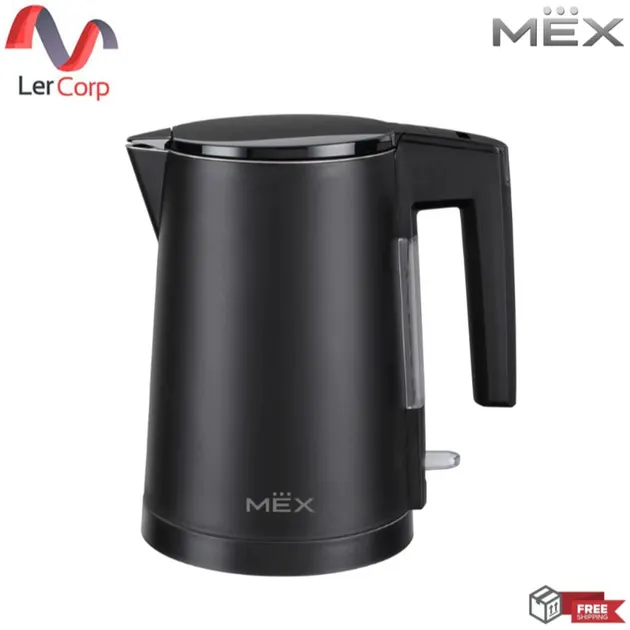(MEX) Elegant Design Electric Kettle 0.8L (Black) KPL708B