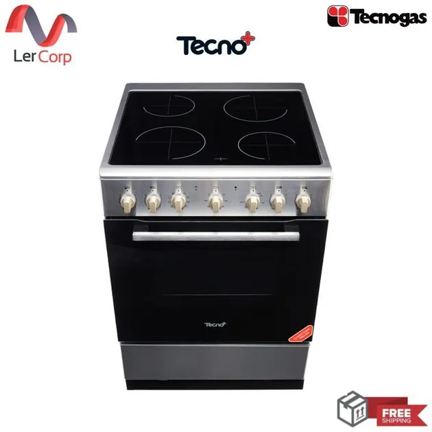 (Tecno) Tecnoplus Floor-Standing Electric Oven and Grill TNP FS CHB 6004 S 60 cm 65 Liters