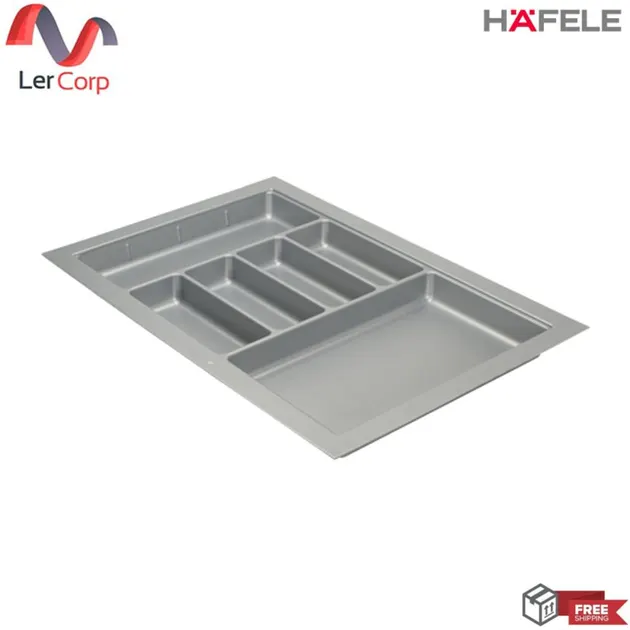 (Hafele) Kitchen Tray Silver-Grey for Cabinet Width 800 mm Depth 600 mm (495.42.318)