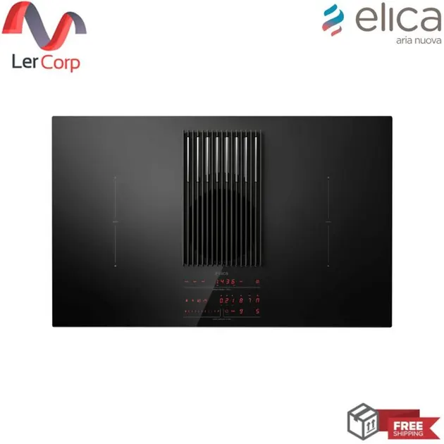 (elica) ELICA NIKOLATESLA LIBRA BL/A/83 Induction Hob with Integrated Hood