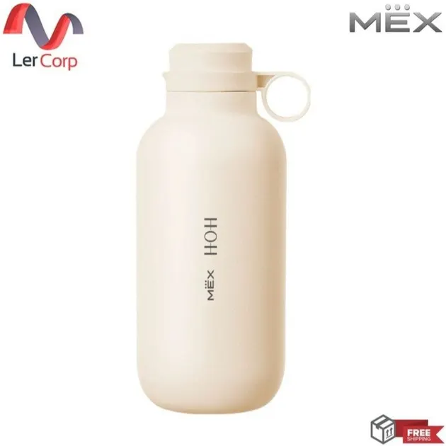 (Mex) Vacuum Insulated Water Bottle - Cold (450 ml) Cream Color Model HOH145CR