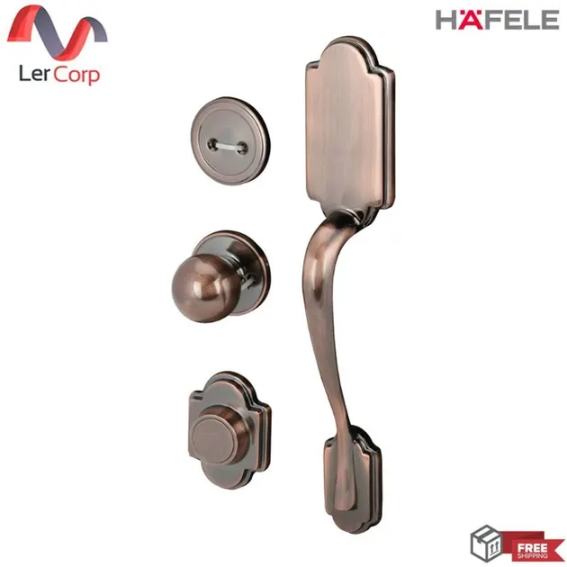 (Häfele) 滑动门把手 古铜色（489.94.329）