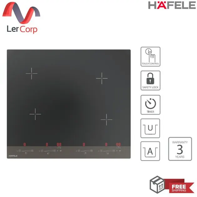 (HAFELE) CERAMIC HOB PLUS+ SERIES Model PLUS-4C (495.06.170) (538.06.510)