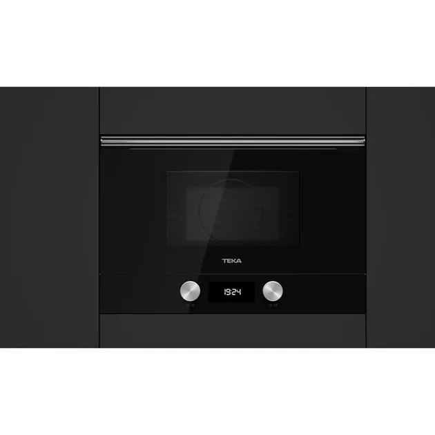 (Teka) Microwave + Grill Built-in Microwave with Ceramic Base 22L Black Model ML 8220 BIS L/R