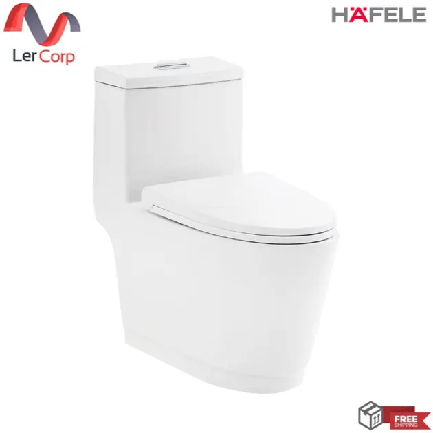 (Häfele) 卫生洁具 1件 3和6升 白色（495.61.480）