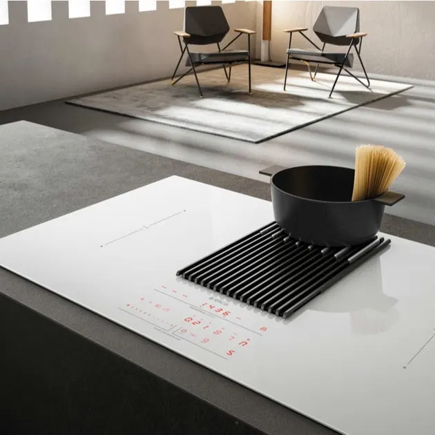 (elica) ELICA NIKOLATESLA LIBRA WH/A/83 Induction Cooktop with Integrated Cooker Hood