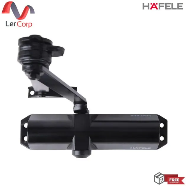 (Hafele) Soft Close with Slide Arm EN2-4 Black (499.30.030)