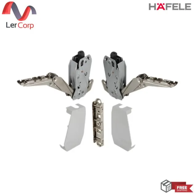 (Häfele) 上翻式肘形铰链 上翻门 1.7 型 C 灰色盖片 家具铰链（493.05.312）
