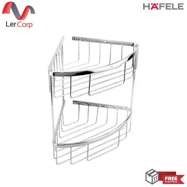 (Hafele) Corner Basket, 2-Tier (499.98.010)