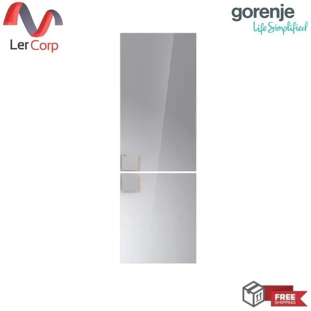 (Gorenje) หน้าบานตู้เย็น DPR-ST เปิดจากซ้ายไปขวา สำหรับตู้เย็น NRKI2181A1