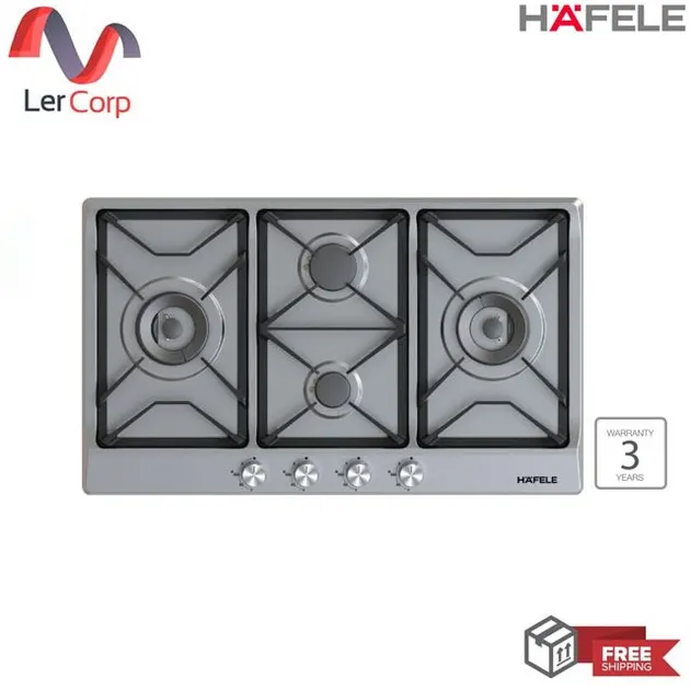 (HAFELE) เตาแก๊ส พลัส+ ซีรีย์ GAS HOB PLUS+ SERIES รุ่น HACO (495.06.165)