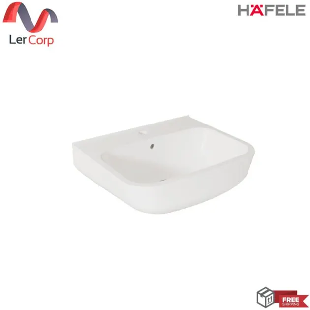 (Hafele) Ceramic Wall-Hung Basin PRIOCY II (495.60.888)