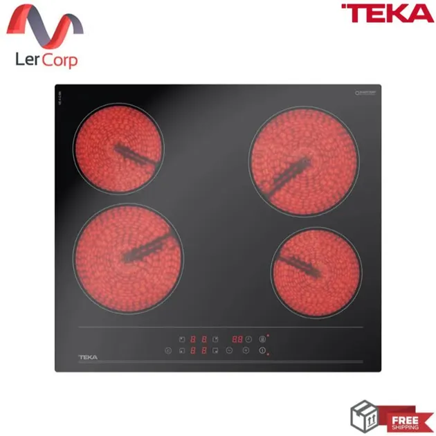 (Teka) 4区电陶炉 60厘米 型号VE 4 Q BK