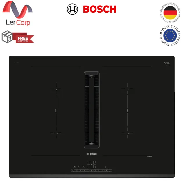 (Bosch) Built-in Induction Cooktop with Integrated Extractor PVQ731F15E 70 cm