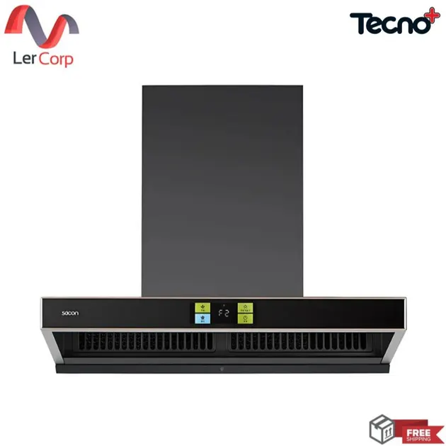 (Tecno) Hood Range Hood TNP HD LENORA 90 BLACK 90 cm