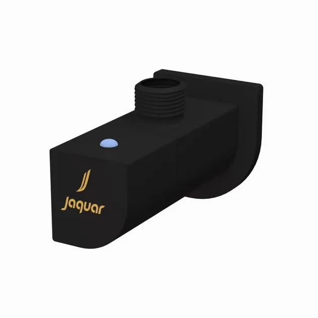 (JAQUAR) ALI-BLM-85053 Stop Valve Angle Valve with Wall Flange Black Matt