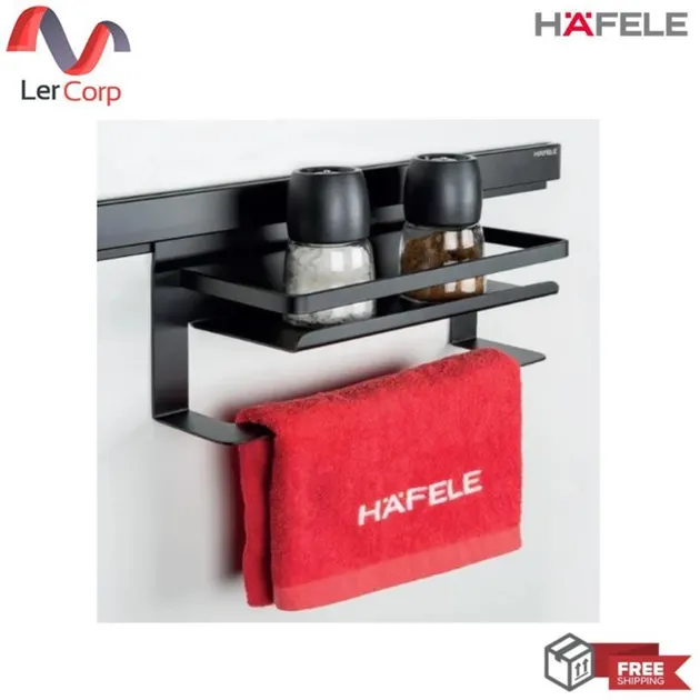 (Häfele) 调味料置物架和毛巾挂架（495.34.816 / 523.00.340）